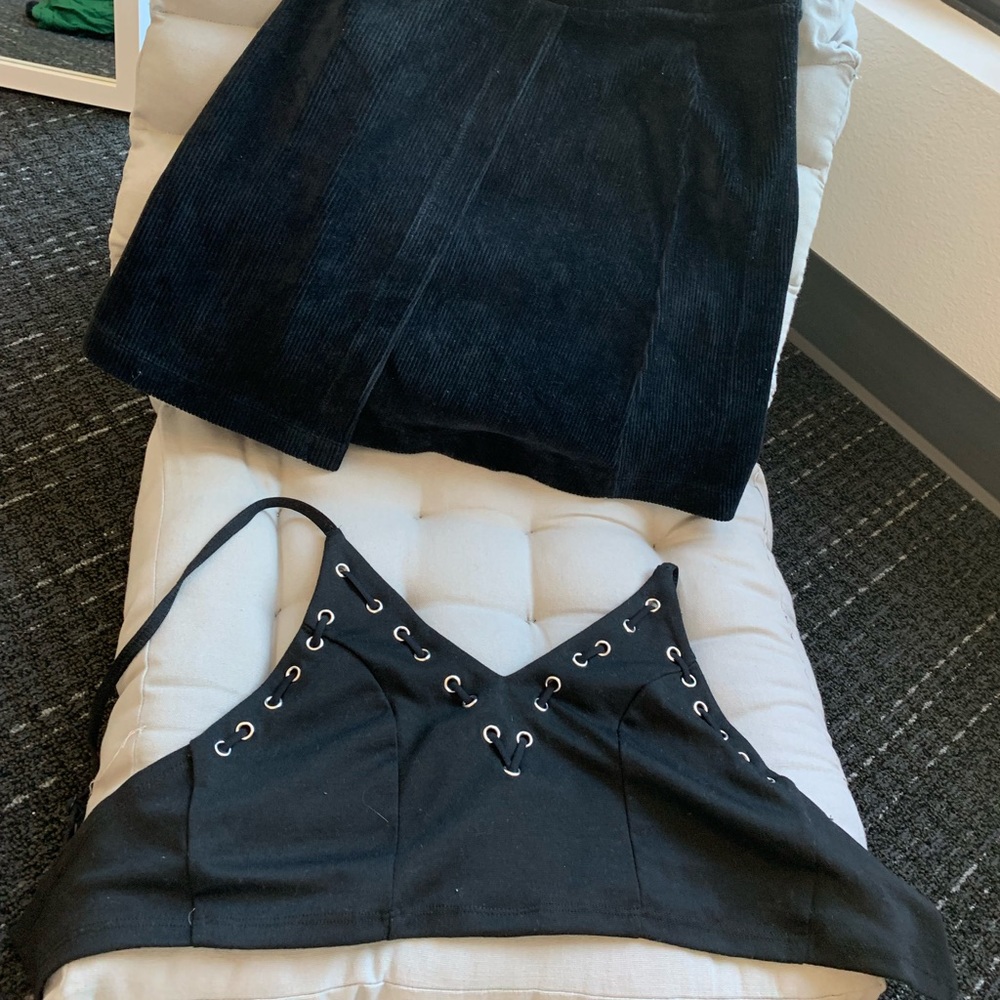 Hot black bundle! Never worn!